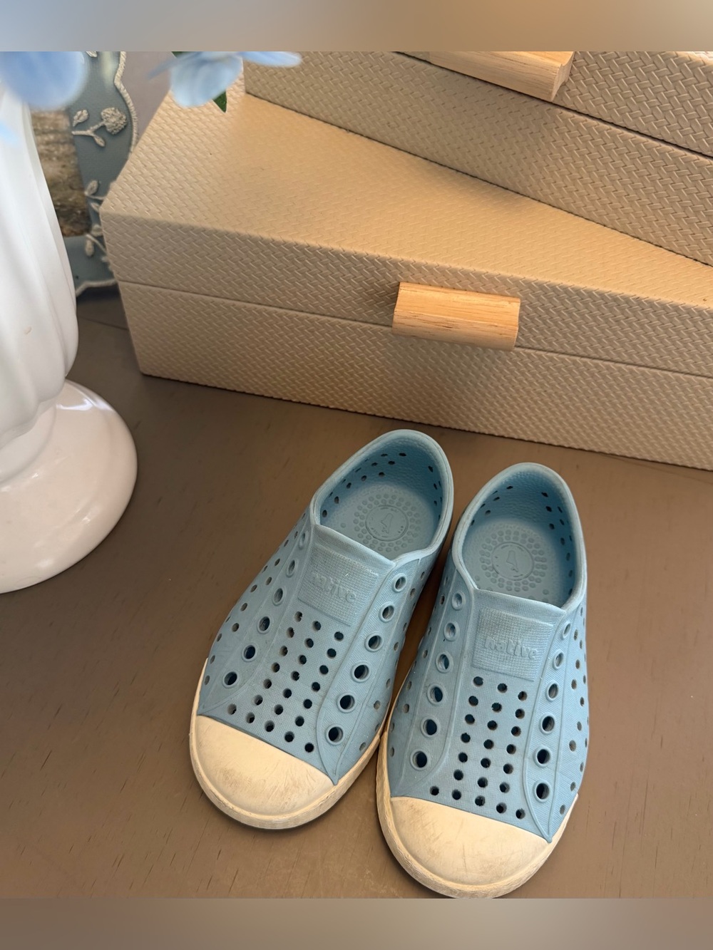 Native Jefferson Shoes 7C Light Blue